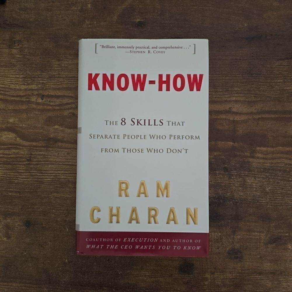 NWT, Know How by Ram Charan